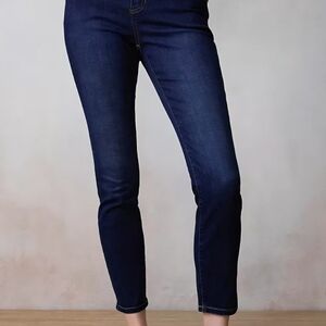 LC Lauren Conrad Deep Indigo Ankle Jeans